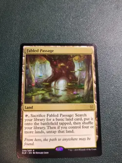 1x Fabled Passage NM Eng MTG - Throne of Eldraine - Image 1
