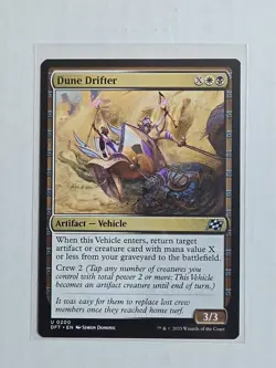 Dune Drifter - Aetherdrift - NM - MTG Magic - Uncommon - Vehicle - Image 1