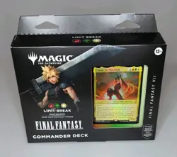 Magic The Gathering Final Fantasy Cloud Ex-Soldier Limited Break Commander Deck - Image 1