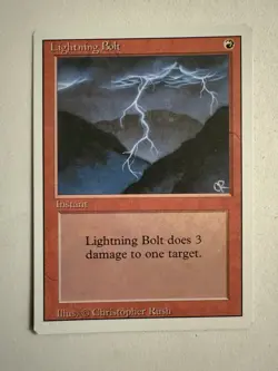 Lightning Bolt Revised Edition Regular NM X1 - Image 1