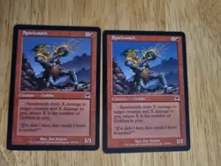 MTG - 2x Sparksmith - Onslaught - Image 1