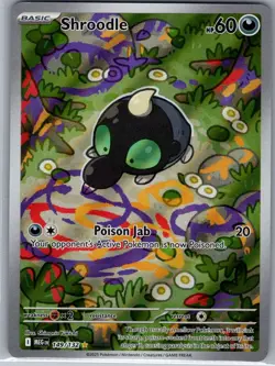 Shroodle 149/132 ME01: Mega Evolution - Pokemon Card - NM - Image 1