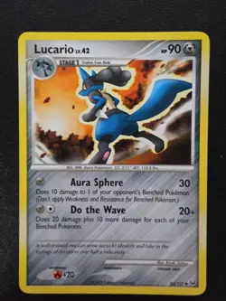 Pokemon TCG Lucario Platinum 53/127 Regular Uncommon LP - Image 1
