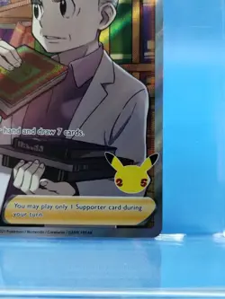 Professor's Research 024/025 Celebrations Full Art Trainer Pokemon TCG 2021 - Image 5