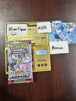 VERY HEAVY! GOD PACKUUU 22.47g Prismatic Evolutions Pokemon TCG Booster (SEALED) - Image 1