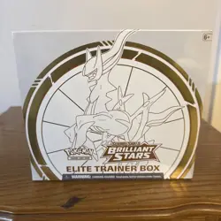 Pokemon TCG Sword Shield Brilliant Stars ETB Elite Trainer Box New Sealed 820650850127 - Image 1
