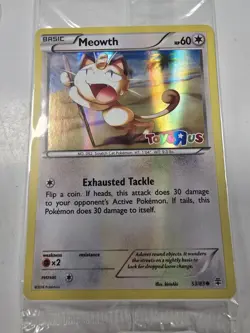 POKEMON TCG Magikarp, Meowth, & Clefairy (SEALED Holo Toys R Us Promos) 2016 - Image 4