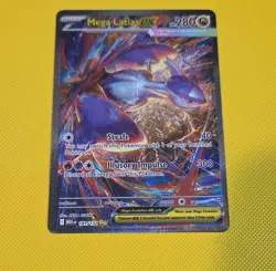 Mega Latias EX Full Art Holo 181/132 Me01: Mega Evolution SIR HP 280 Pokemon TCG - Image 2