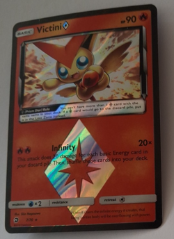 Victini 7/70 MP Dragon Majesty Prism Star Pokemon TCG - Image 1