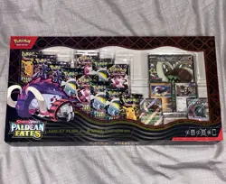 Pokemon Paldean Fates Great Tusk & Iron Treads ex Premium Collection - Brand New - Image 1
