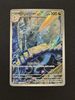 Pokemon TCG Dragonair 181/165 Scarlet & Violet 151 Illustration Rare Near Mint - Image 1