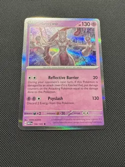 Pokemon TCG Mewtwo 150/165 Sv: Scarlet & Violet 151 Holofoil Near Mint - Image 2