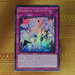 Favorite Contact - MP24-EN063 Prismatic Secret Rare 1st Edition Yugioh - Image 1