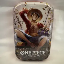 One Piece Card Game – Luffy Treasure Tin Brand New & Factory Sealed - Image 1