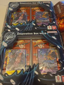 ONE PIECE ILLUSTRATION BOX VOL 5 & 6 LOT CARRYING ON HIS WILL OP13 PRB-02 MANGA - Image 2