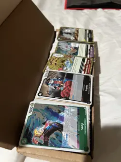One Piece 500+ Cards Bulk Lot TCG Mixed Cards Near Mint ENGLISH +12 Holo& 10Foil - Image 5