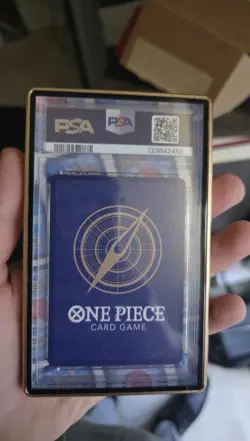 2025 Monkey.D.Luffy OP05-119 A Fist of Divine Speed Secret Rare Foil PSA 10 - Image 1