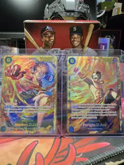 Monkey D Luffy & Portgas D Ace SEC OP13-118 Carrying on His Will One Piece - Image 1