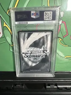 2022 WEISS SCHWARZ JAPANESE SWORD ART ONLINE #013 Healing Moment ASUNA SR PSA 10 - Image 2