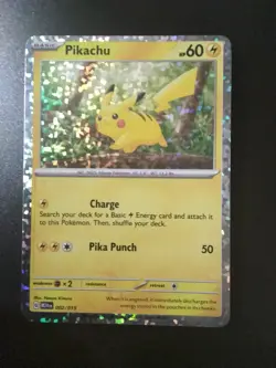 Pikachu 002/015 McDonald's 2024 Holo Pokemon Tcg Card NM +🎁 - Image 1