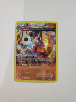 Rhyperior - 77/160 - Pokemon Primal Clash XY Reverse Holo Rare Card LP - Image 1