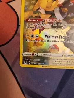 Pikachu - TG05/TG30 - Full Art Holo Rare Lost Origin - Pokemon Card - NM - Image 5