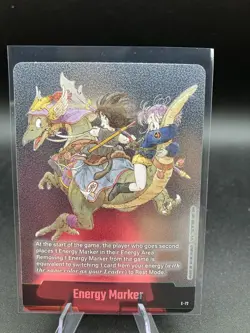 Energy Marker E-72 Silver Manga Booster 02 Dragon Ball Card English - Image 1