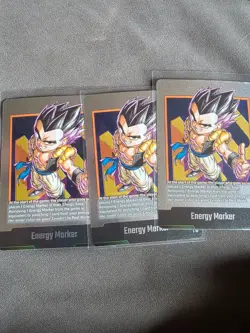 Energy Marker E-88 X3 Silver Manga Booster 02 Dragon Ball Card English - Image 1