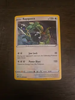 Rayquaza SWSH029 Black Star Promo Holo 2020 Pokemon TCG Card - Image 1