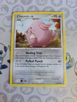 Chansey 69/127 LP Platinum Pokemon Card! - Image 1