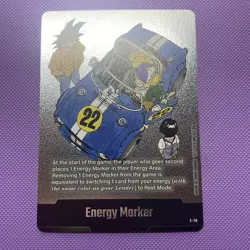 Energy Marker E-76 Silver Manga Booster 02 Dragon Ball Card English DB.7 NM - Image 1