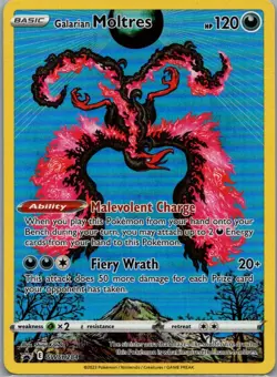 Galarian Moltres Promo SWSH: Sword & Shield Promo Cards SWSH284 NM - Image 1