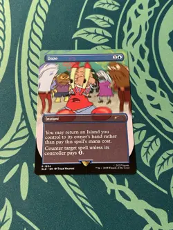 Daze 1934 Borderless NON Foil SpongeBob Secret Lair Drop SLD MTG Magic - Image 1