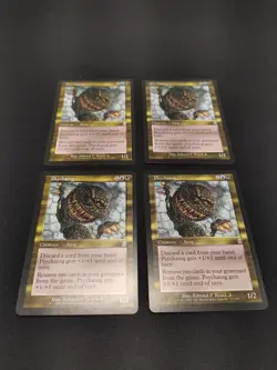 Mtg Psychatog X4 Odyssey - Pre Modern LP+ - Image 1