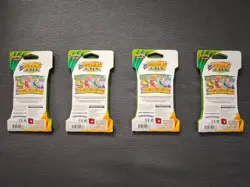 Pokemon XY Roaring Skies Booster Sleeved Pack Art Set (4 Packs) Sealed - Image 2