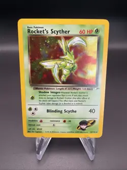 Rocket's Scyther - Holo- 13/132 Gym Heroes - Pokemon TCG - 2000 - Image 1