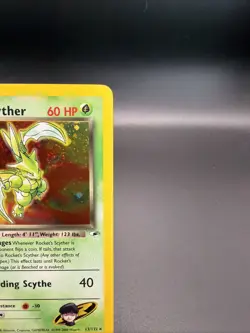 Rocket's Scyther - Holo- 13/132 Gym Heroes - Pokemon TCG - 2000 - Image 4
