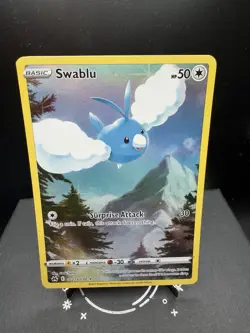 Pokemon TCG SWSH Crown Zenith Swablu GG27/GG70 Galarian Gallery Full Art NM! - Image 1