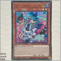 LiveTwin Lil-la Sweet - ALIN-EN028 - Ultra Rare 1st Edition Yugioh - Image 1