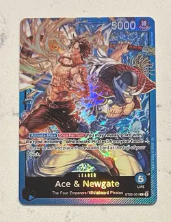 Ace and Newgate L ST22-001 Starter Deck Ace Newgate One Piece English - Image 1