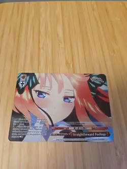 Weiss Schwarz Straightforward Feelings (OFR) - The Quintessential Quintuplets 2 - Image 3