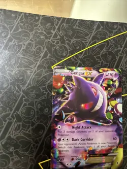 Gengar EX 34/119 XY Phantom Forces Ultra Rare Holo Pokemon Card - Image 3
