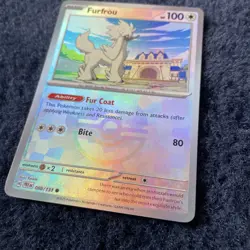 Furfrou - 088/131 - Masterball Holo - Prismatic Evolutions - Pokemon Card - NM/M - Image 2