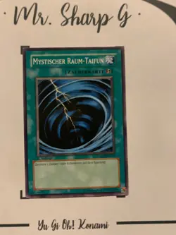 MYSTISCHER RAUM-TAIFUN - 1. AUFLAGE SDDE-DE019 DEUTSCH Yu-Gi-Oh! CARD COMMON TCG - Image 3