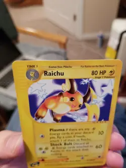 Raichu - 61/165 Expedition Base Set - Rare Pokemon Card - Near Mint - Image 3