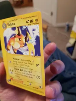 Raichu - 61/165 Expedition Base Set - Rare Pokemon Card - Near Mint - Image 4