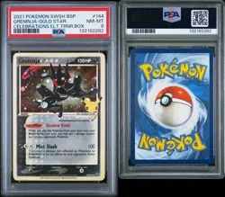 Greninja Star SWSH144 SWSH: Sword & Shield Promo Cards Holo - PSA 8 - Image 2