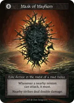 Mask of Mayhem - Sorcery Contested Realm - Beta Edition - Image 1