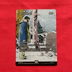 Rest In Peace (Borderless) 06 NM MTG Spider-Man Marvel Universe Magic - Image 1