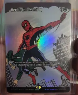 Heroic Intervention (Borderless) Marvel Universe Eternal-Legal Foil - Image 1